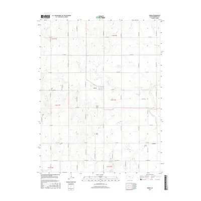 2015 Map of Harris, 2015 Print