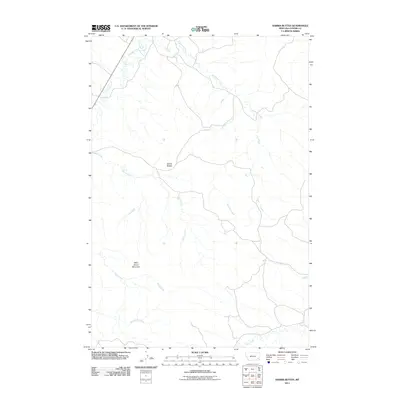 2011 Map of Harris Buttes, 2011 Print