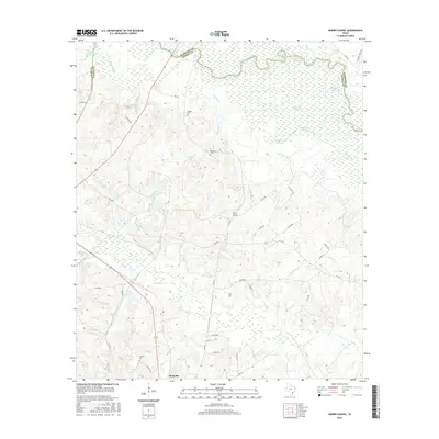 2016 Map of Harris Chapel, 2016 Print