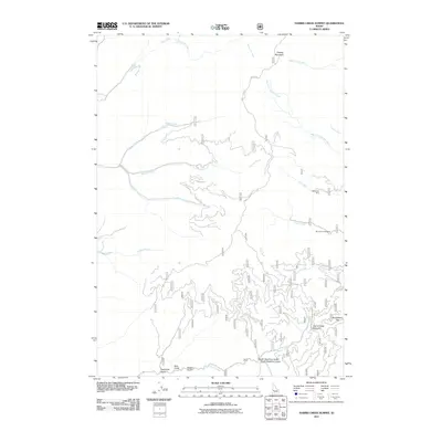 2011 Map of Harris Creek Summit, 2011 Print