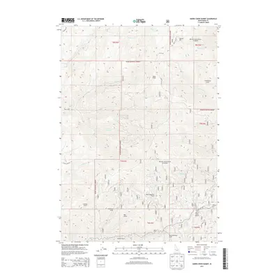 2013 Map of Harris Creek Summit, 2013 Print
