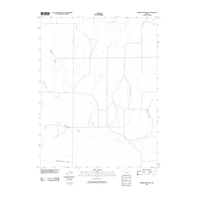 2009 Map of Harris Draw East, 2009 Print