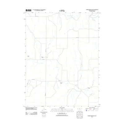 2012 Map of Harris Draw East, 2012 Print
