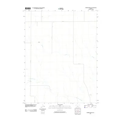 2009 Map of Harris Draw NE, 2009 Print