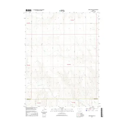 2015 Map of Harris Draw NE, 2015 Print