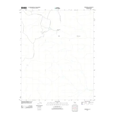2012 Map of Harris Hill, 2012 Print