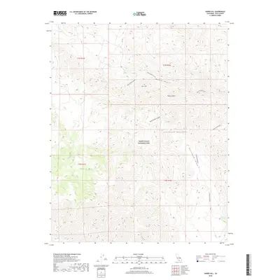 2018 Map of Harris Hill, 2018 Print