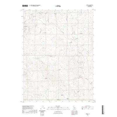2021 Map of Harris, 2021 Print