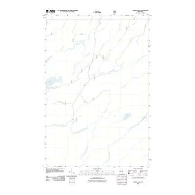 2011 Map of Harris Lake, 2011 Print