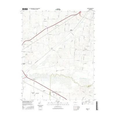 2016 Map of Harris, 2016 Print