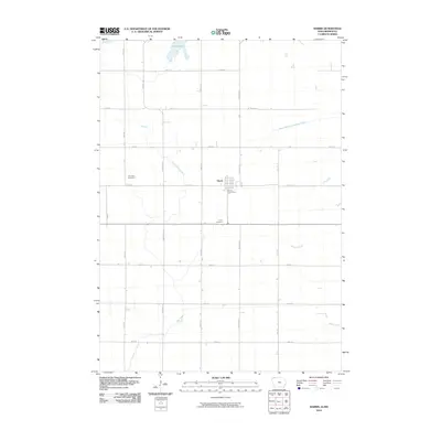 2010 Map of Harris, 2010 Print