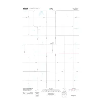2013 Map of Harris, 2013 Print
