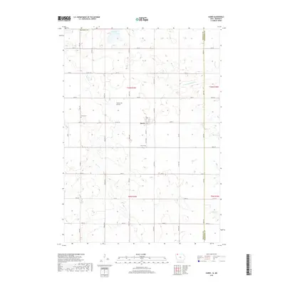 2018 Map of Harris, 2018 Print