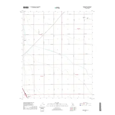 2018 Map of Harris Ranch, 2018 Print