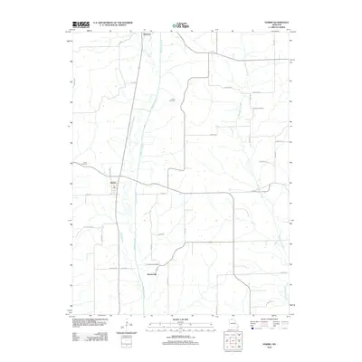 2012 Map of Harris, 2012 Print