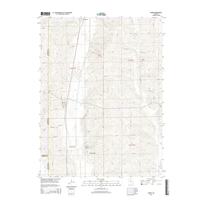 2014 Map of Harris, 2014 Print