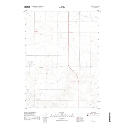 2017 Map of Harrisburg, 2017 Print