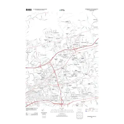 2013 Map of Harrisburg East, 2013 Print