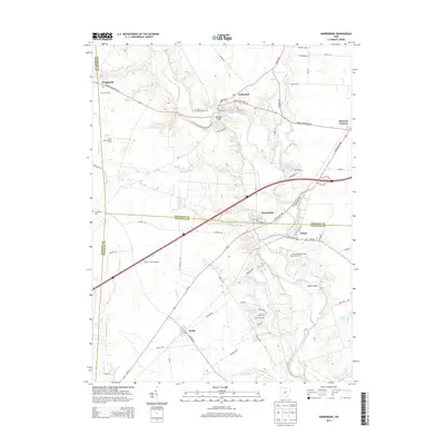 2013 Map of Harrisburg, 2013 Print