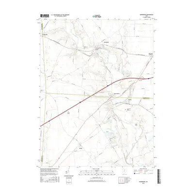 2016 Map of Harrisburg, 2016 Print