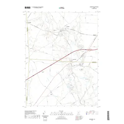 2019 Map of Harrisburg, 2019 Print