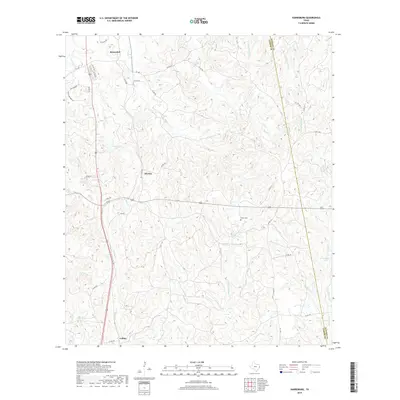 2019 Map of Harrisburg, 2019 Print