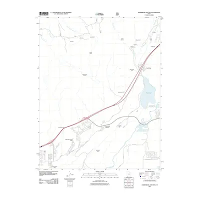 2011 Map of Harrisburg Junction, 2011 Print
