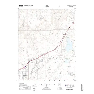 2020 Map of Harrisburg Junction, 2020 Print