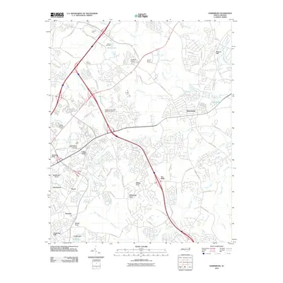 2010 Map of Harrisburg, 2010 Print
