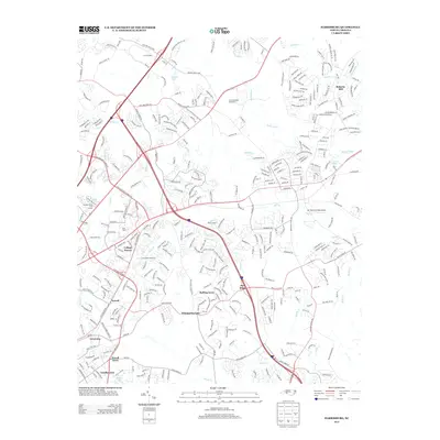 2013 Map of Harrisburg, 2013 Print