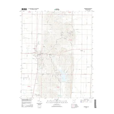 2014 Map of Harrisburg, 2014 Print