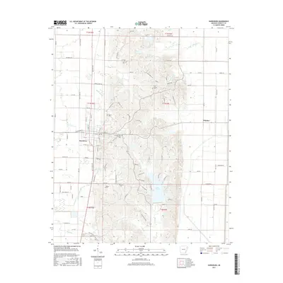 2017 Map of Harrisburg, 2017 Print