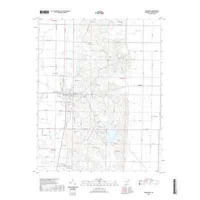 2020 Map of Harrisburg, 2020 Print