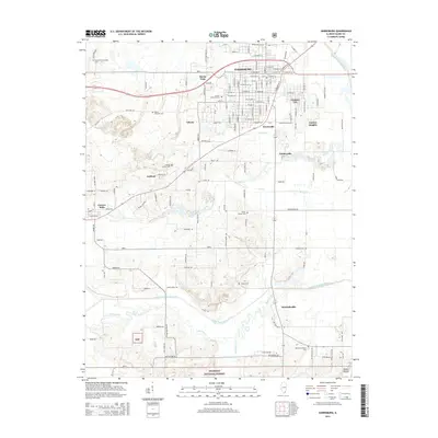 2015 Map of Harrisburg, 2015 Print