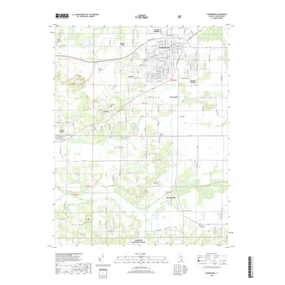 2018 Map of Harrisburg, 2018 Print