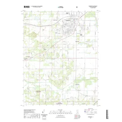 2021 Map of Harrisburg, 2021 Print