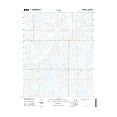 2016 Map of Harrison Bay A-2 SW, 2016 Print