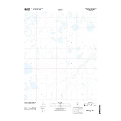 2013 Map of Harrison Bay A-3 NW, 2013 Print