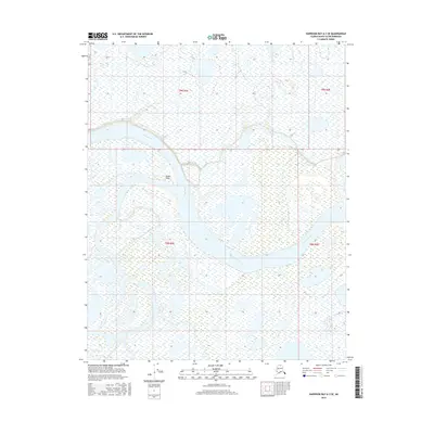 2016 Map of Harrison Bay A-3 SE, 2016 Print