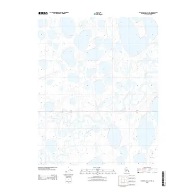 2013 Map of Harrison Bay A-5 NE, 2013 Print