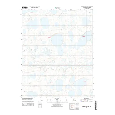 2015 Map of Harrison Bay A-5 NW, 2015 Print
