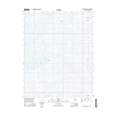 2016 Map of Harrison Bay B-3 SE, 2016 Print