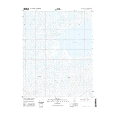 2016 Map of Harrison Bay B-4 NE, 2016 Print
