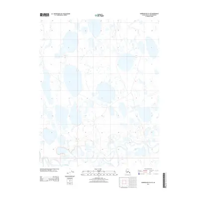 2013 Map of Harrison Bay B-4 SE, 2013 Print