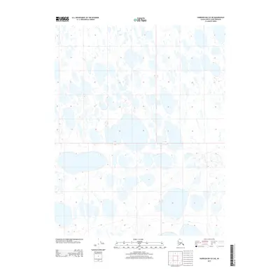 2013 Map of Harrison Bay B-5 NE, 2013 Print