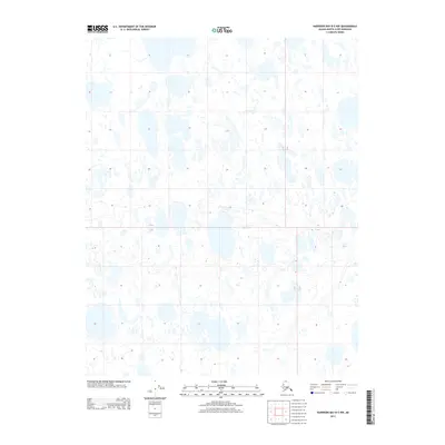 2013 Map of Harrison Bay B-5 NW, 2013 Print