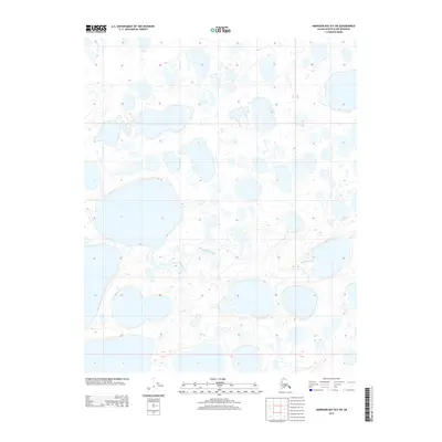 2013 Map of Harrison Bay B-5 SW, 2013 Print
