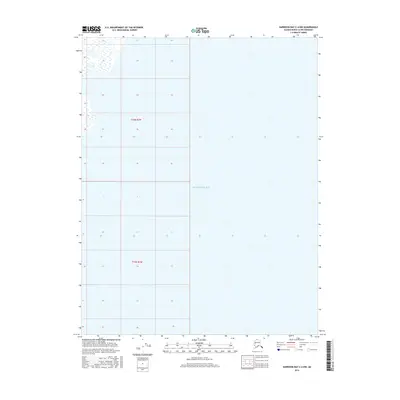 2016 Map of Harrison Bay C-4 NW, 2016 Print