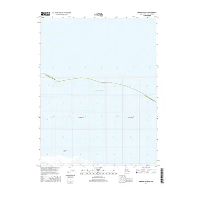 2016 Map of Harrison Bay D-5 NE, 2016 Print