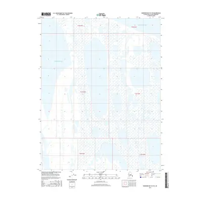 2016 Map of Harrison Bay D-5 SE, 2016 Print